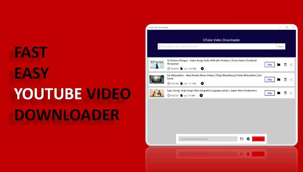 UTube Video Downloader — captura de tela 3